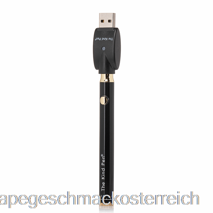 The Kind Pen Twist VV 510 Akku Schwarz Gold Vape Geschmack